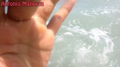 Naughty Adventures at the Nudist Beach with a Juicy Italian Ass