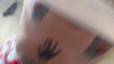 Naughty Goth Step Sister's Lusty Sex Fantasy