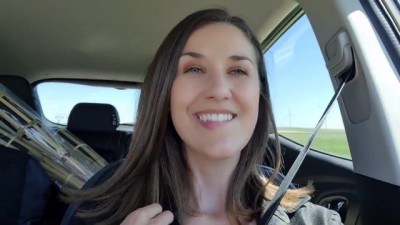 Steamy Car Tease Before the Big Scene