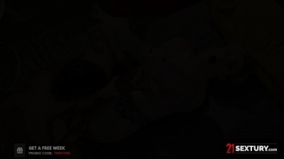 Explosive Footjob Finish: Creaming All Over Sexy Tall Blonde's Feet