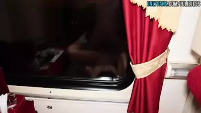 Steamy Train Ride Fuck - POV Adventure