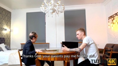 Horny Tutor Gets Pounded by Eager Student