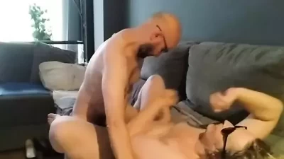 Steamy BBW MILF Giving Oral and Getting Nailed on the Couch