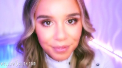 Busty Blonde's Deep Throat Delight Meets Giant Cock Surprise