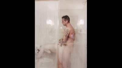 Steamy Shower Fun with a Fiery Redhead Stepmom