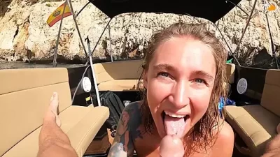 Steamy Boat Trip with My Fucking Hot Wife!