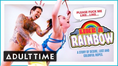 ADULT TIME - Busty Girl Bubblegum Dungeon: sub Danni Rivers Suspended