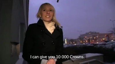 PublicAgent Blonde Laura's Ass Gets Covered in my Cum