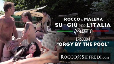 Orgy Wonderfull Sex Party by the Pool