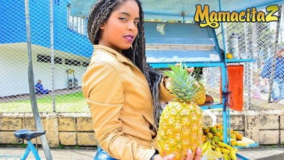 MamacitaZ - Kinky Ebony Latina Picked up to Ride Big Cock