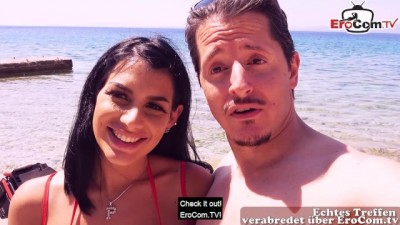 Sexy german women had group sex by the sea