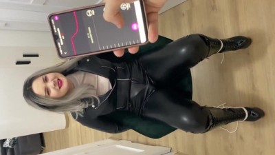 Torture my Girlfriend Pussy with Vibrator under