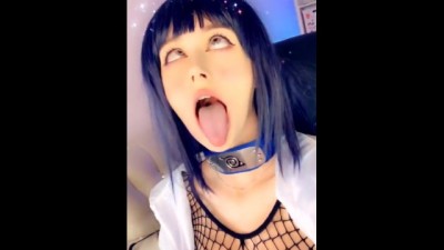 Purple Bitch - Crazy sexy girl surprises for her fans