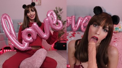 Sweet Bunny - Valentine gift big cock