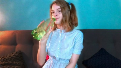 semulv - Cute beauty solo orgasm huge dildo