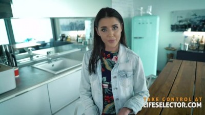 Alone with insatiable Sybil-Brunette fucking