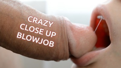 CRAZY CLOSE UP BLOWJOB | 1twothreecum