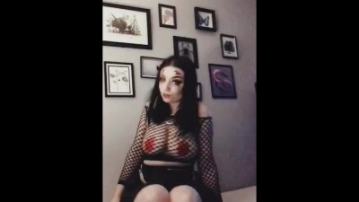 Lil Devil Goth Girl Seduces u