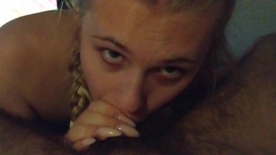 Blowjob by Sexy Swede in Braids