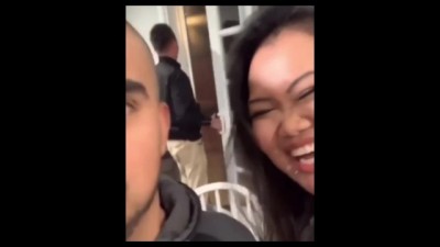 Random Asian Girl at House Party Sucks