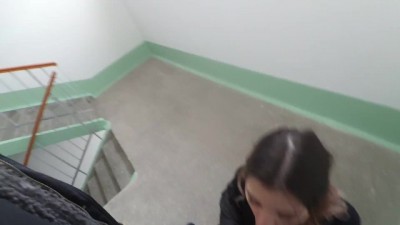 After a date I fucked a chick in the entrance