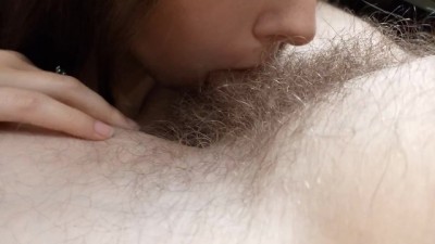 Deep blowjob from a neighbor on a desk - a student makes a blowjob