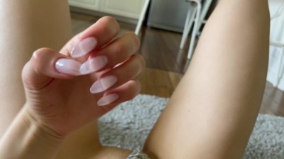 Californiababe - Masturbation with Long Nails