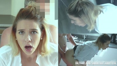 Samantha Flair Official - Boss came twice on my Face when he found out