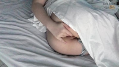Maria Petite - Risky Masturbation with Step Brother next to me