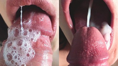 Sadandwet - Extremely Close up Sloppy Blowjob, Sucking