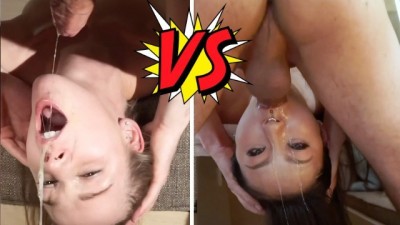 Porn Force - RaelilBlack VS Alexis Crystal Blowjob