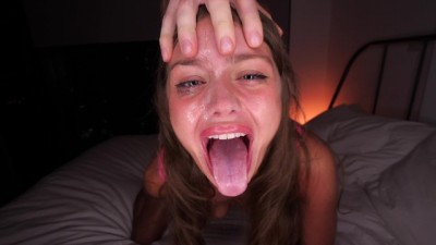 Extreme Sloppy Deepthroat, Fuck with Cum on Face