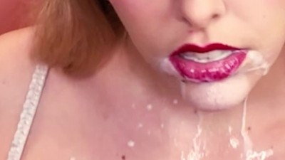 Mature Barbie got Milk