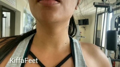 Preview Kiffa Work out and Running Sweaty Body Worship