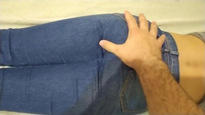 He took off my Jeans and Creampie in my Wet Pussy
