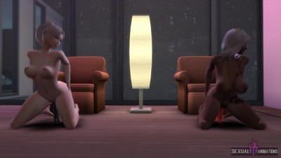 Two Girls Accompany each other while Masturbating