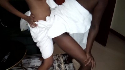 Crazy Lesbian Towel Dance after Shower