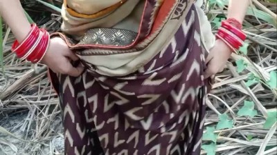Indian Village GF Outdoor Sex with Boyfriend