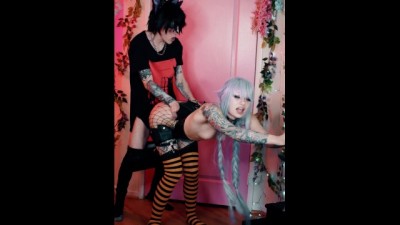 GOTH WITCH GETS ROUGH FUCKED