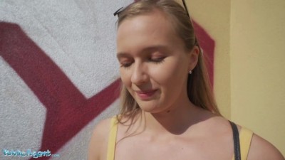 Stacy Cruz - Flashes her Perfect Tits for Cash Public