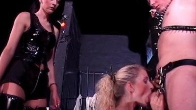 Slutty Mature enjoys dominating horny couple