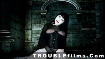 Goth Girlfriend Lita Lecherous JOI Masturbation as Vampire