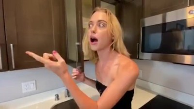 Fucking My Stepsister In The Kitchen Blowjob