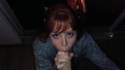 I Swallow it. Public BJ and anal at night