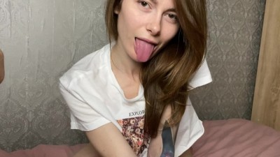Blonde Stepsister's good taste. Falling in love with her BF Dick