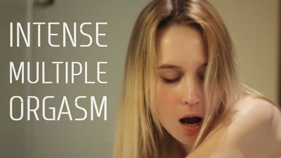 Amateur Blonde Babe Intense Multiple Orgasm