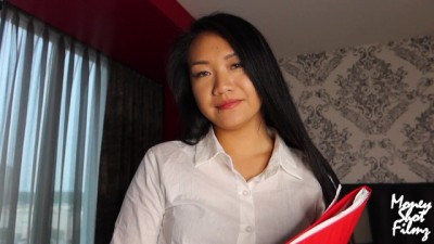 Hot Asian Assistant Gets Fucked For A Raise ???