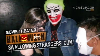 Cristina Almeida swallows stranger’s cumshot