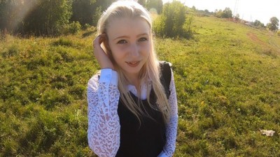 Young Beautiful Schoolgirl Fucked In The Mouth And Pussy On The Way From School (+18)