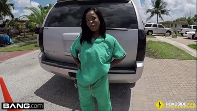 Stacy Fucks Her Mechanic In The Backseat Public